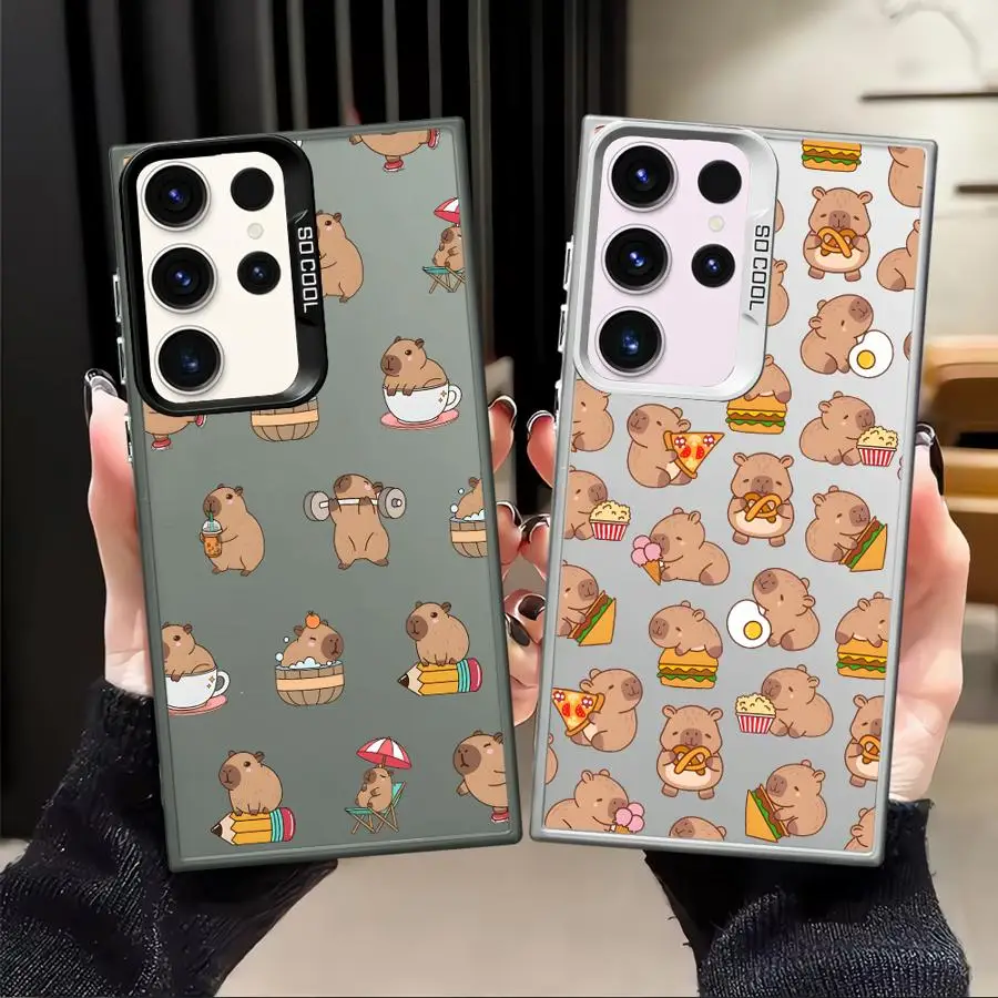 Cartoon Pufferfish Back Phone Cover Case for Samsung Galaxy Note 20 Ultra S22 S20 Plus S23 S25 S21 S23 S24 FE