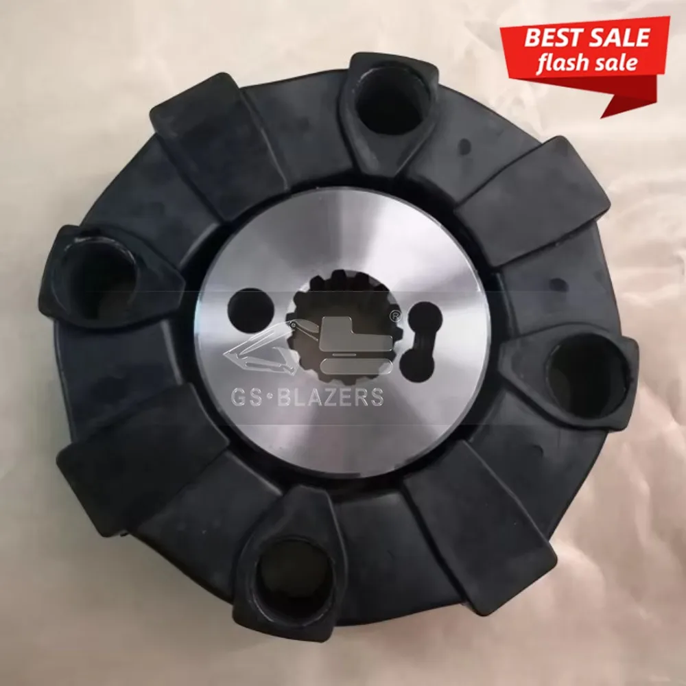 28A 28AS 50A 50AS 80A Coupling Assy for Excavator E312 Hydraulic Pump Parts 50A Rubber Coupling 14T