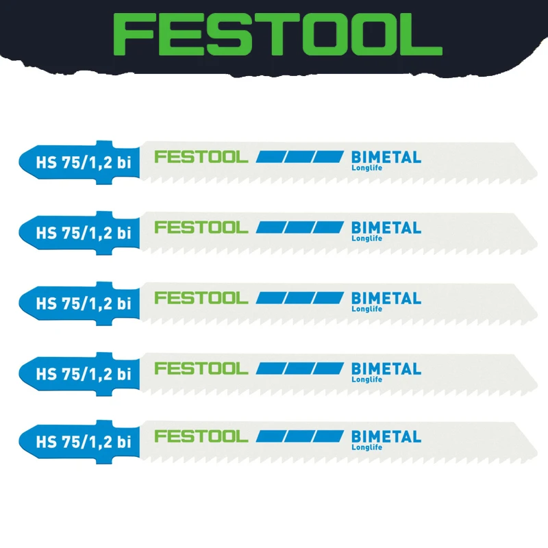 FESTOOL 204270 Curve Saw Blade Jigsaw Blade HS 75MM Metal Cutting Long Service Life Durable Tool Accessory