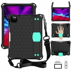 Funda a prueba de golpes para niños para iPad 2020 Air 4, funda con soporte para iPad Pro11 2021, funda para iPad Air 2 10,2, 96, 7a y 8a generación