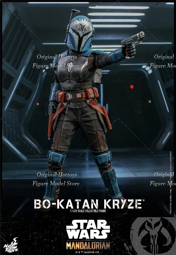 Hottoys HT TMS035 1/6 Scale Male Soldier The Mandalorian Season 2 Bo-Katan Kryze Full Set 12-inch Action Figure Model Toys