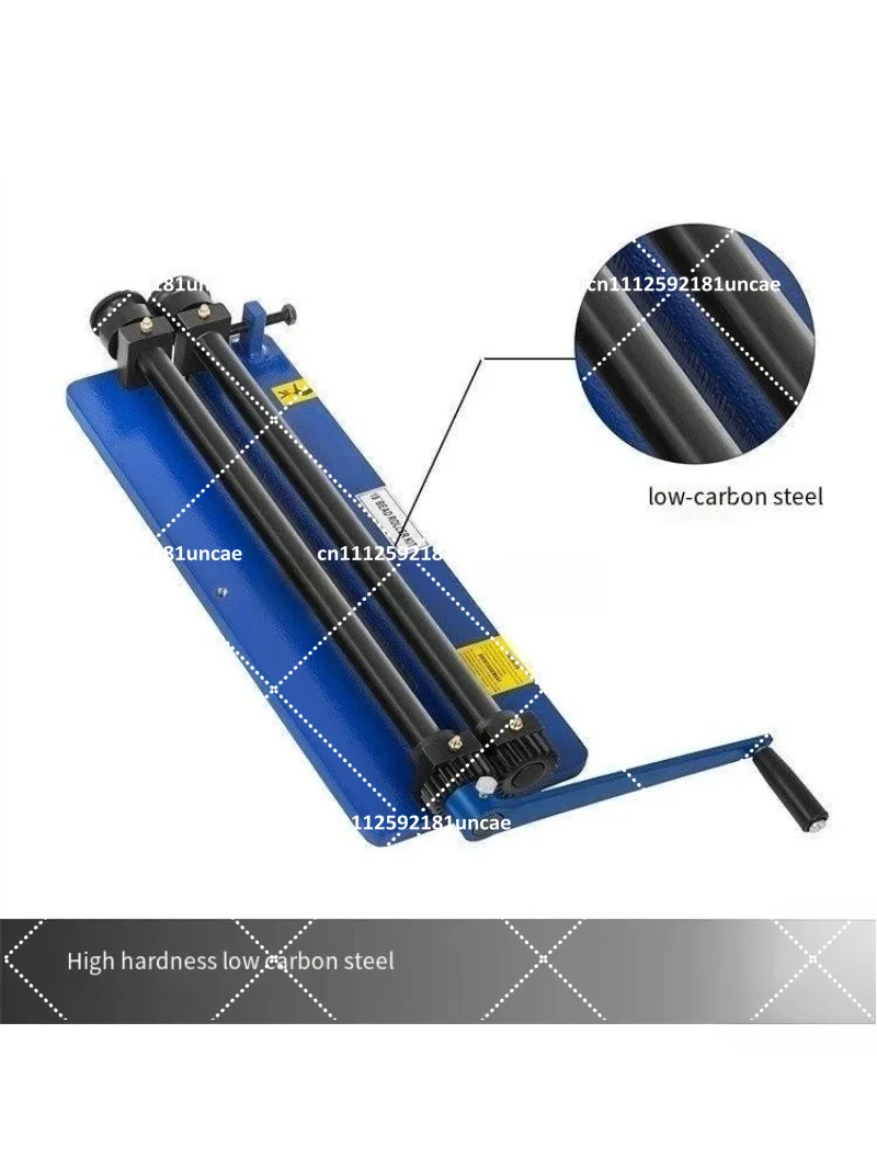 18 Inch Sheet Metal Bead Roller with 6 Dies for Strengthening Ribs, 45.72 cm Throat Depth