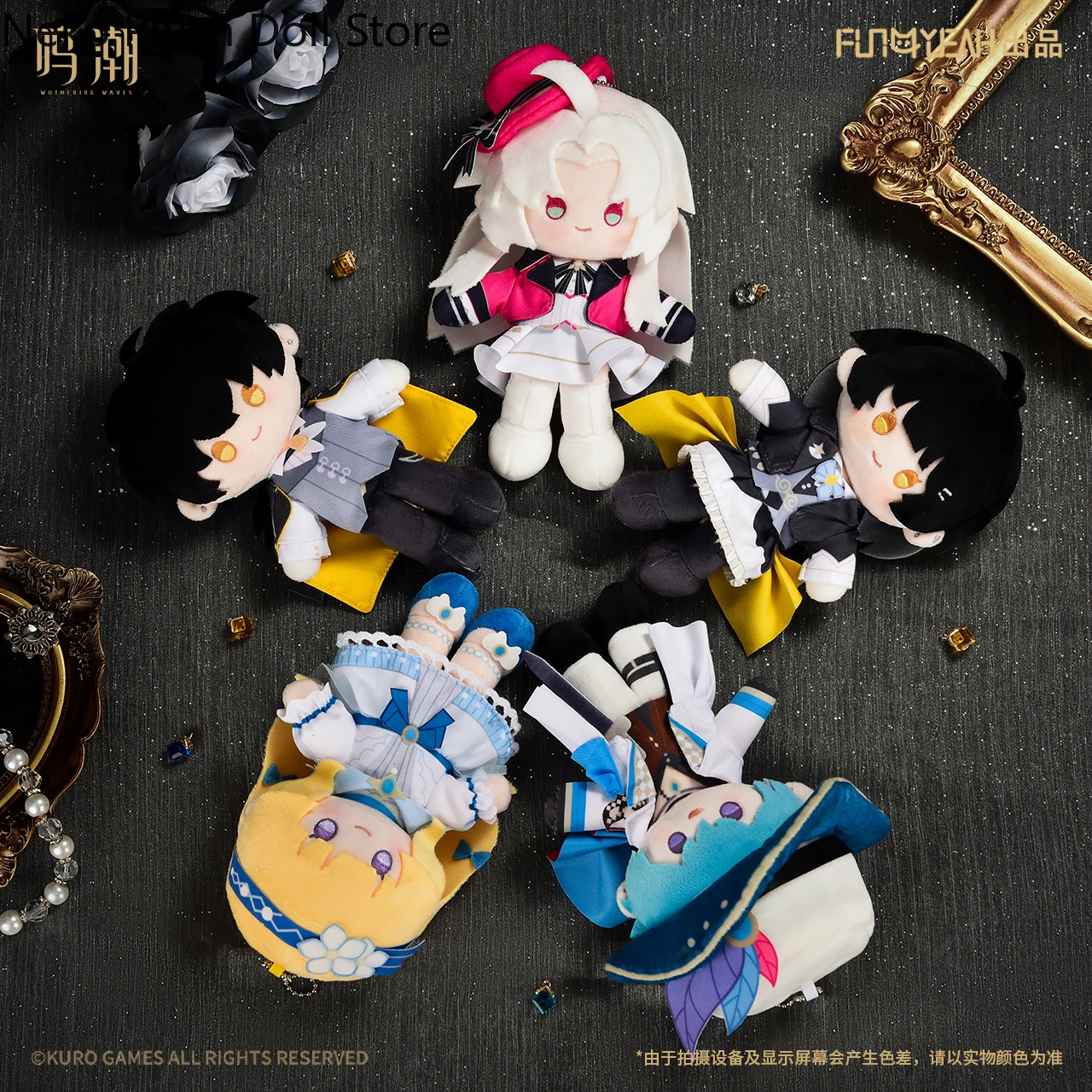 

Official Original Wuthering Waves Brant ROVER Male ROVER Female Coletta Phoebe Anime Cosplay Series Plush Toy Pendant