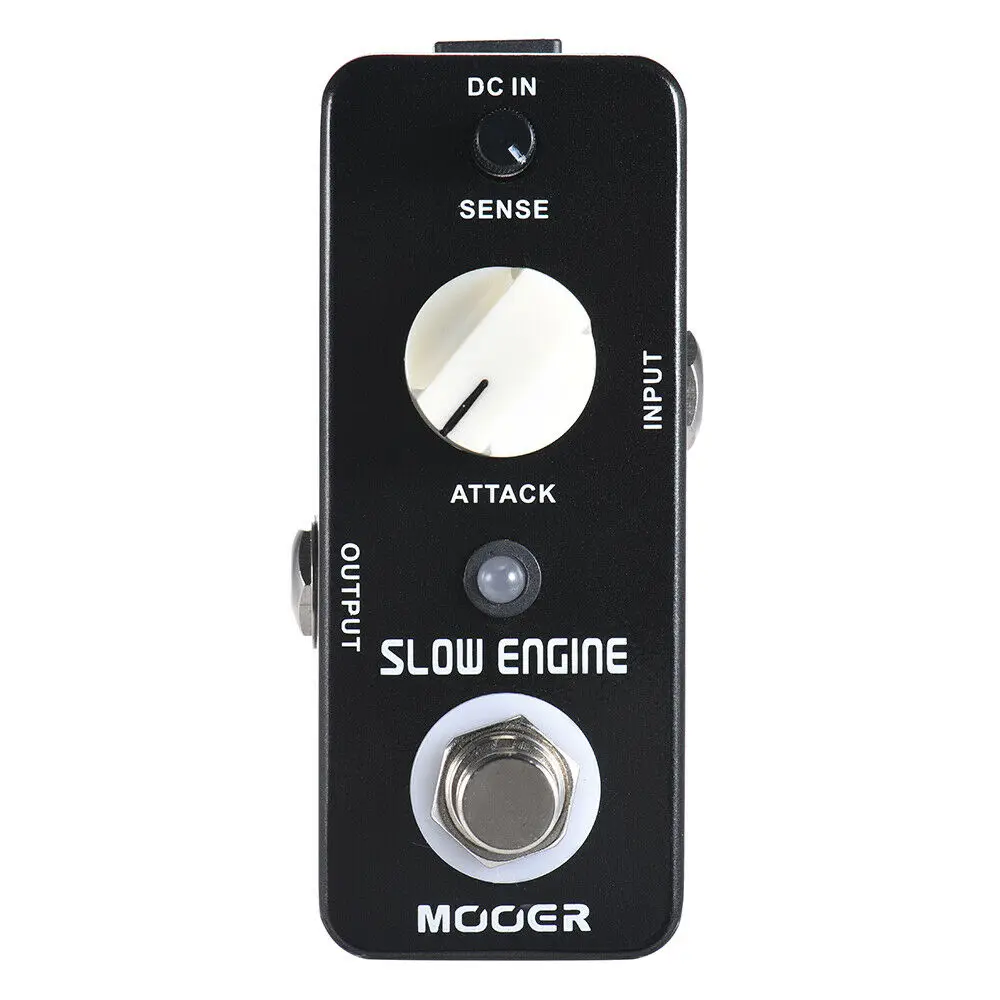 Mooer Electric Guitar Bass Effect Pedal Slow Engine Slow Motion True Bypass Pedal Distortion Guitar Parts and Accessories