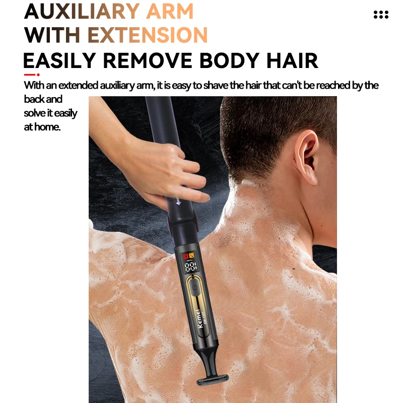 KEMEIProfessional Hair Cutting Machine Electric Men's Shaver Bald Headed Clippers Hair Cutting Machine Barber Trimmer  Km-1537 image 4