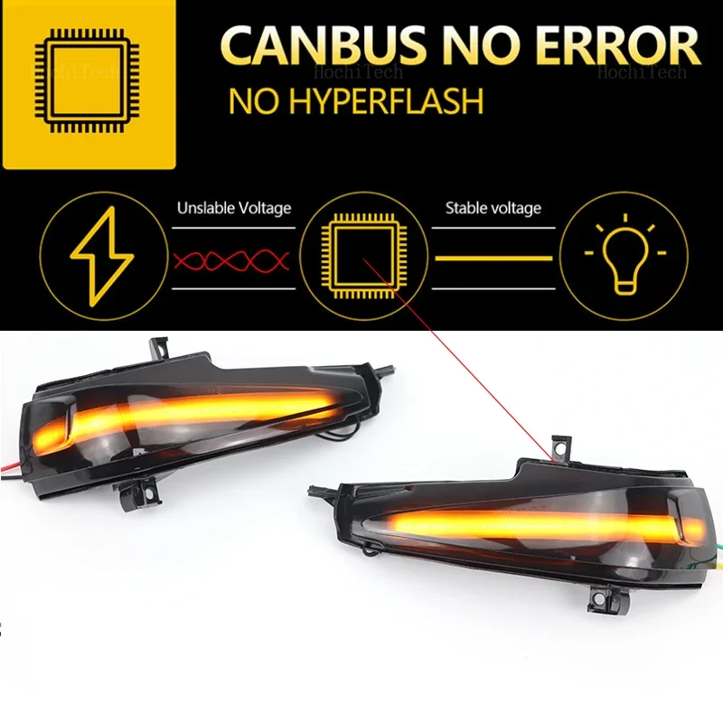 2pcs Flowing Mirror Dynamic LED Turn Signal Light Car Styling For Honda Civic Mk8 Sedan FD1 FD2 FD3 2D 4D FA 1 2 3 4