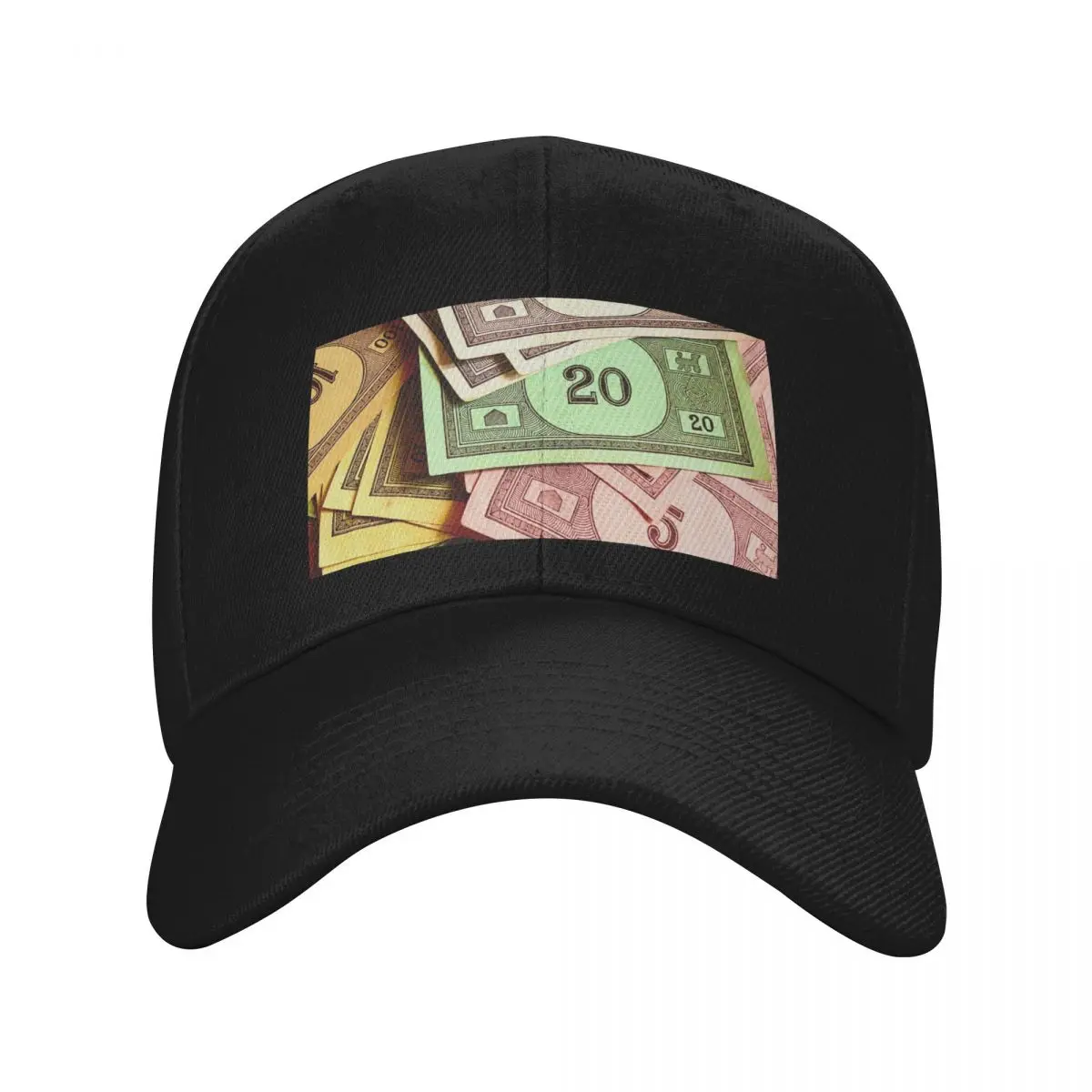 

Monopoly Money Baseball Cap summer hat fishing caps man Hood Hat Beach Woman Hats Men's