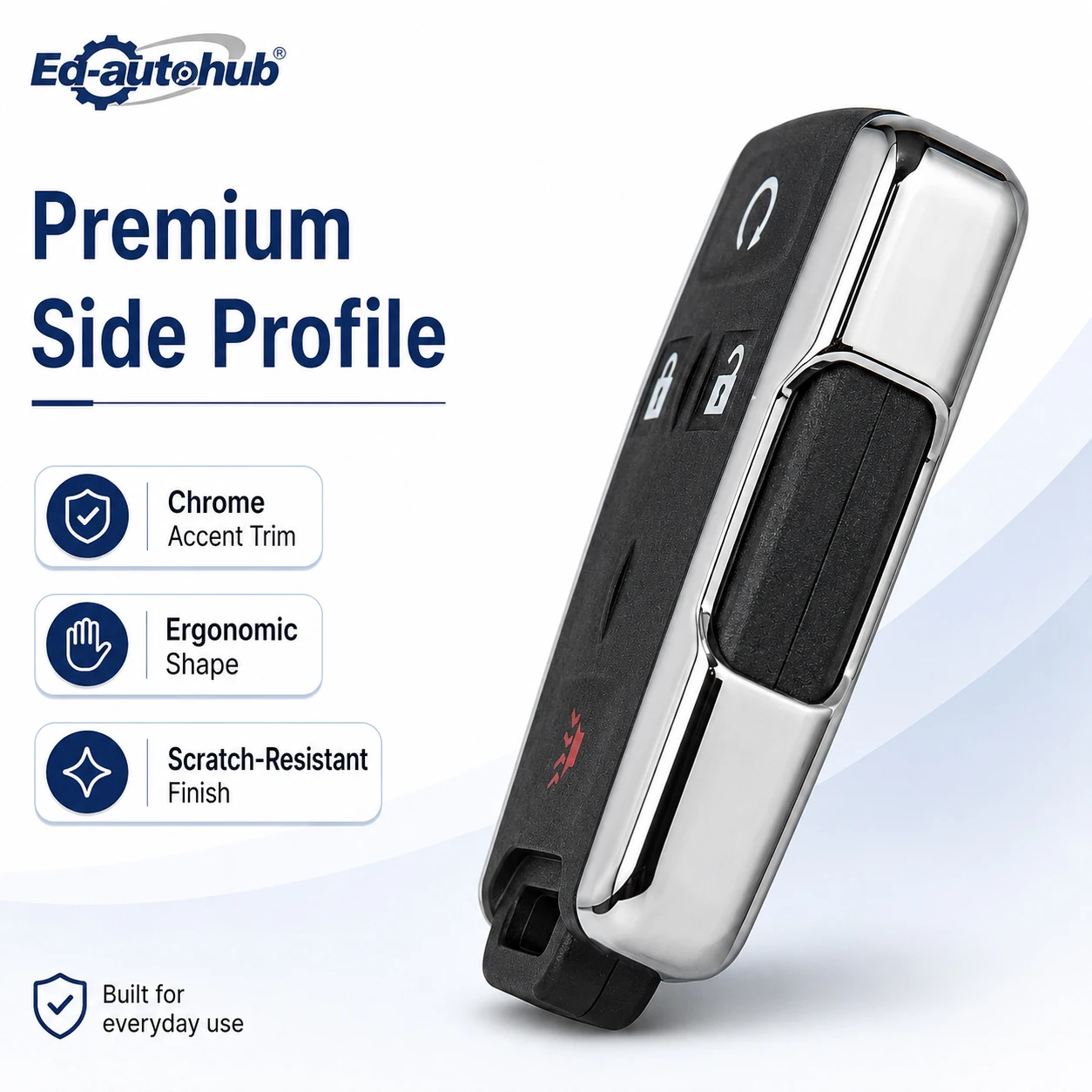 Remote Key Fob Case Shell Cover for 2014-2018 Chevy Silverado 2015-2020 Colorado 2014-2020 GMC Sierra 2015-2020 GMC  Canyon view 6
