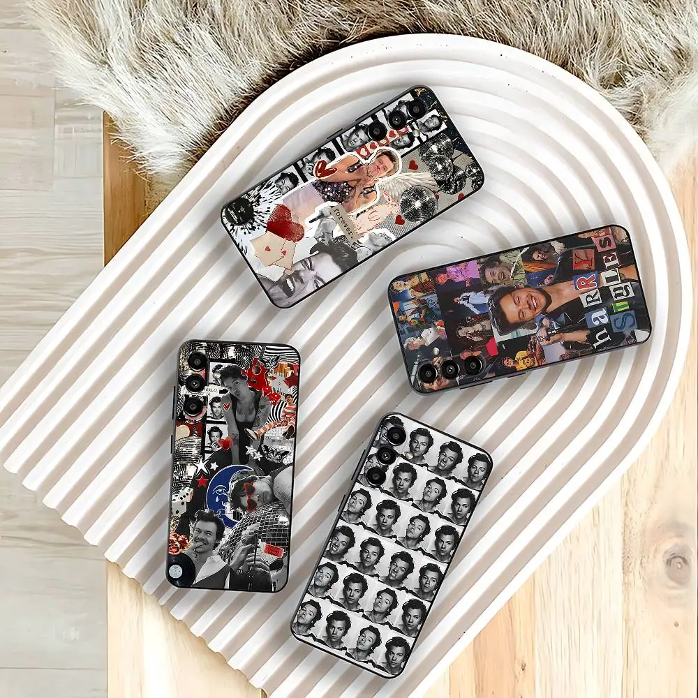 

HaRRy Styles-S Music Phone Case For Samsung Galaxy A73,31,32,72,41,53,52,71,22,5G,Note,J7,8,9 Soft Black Cover