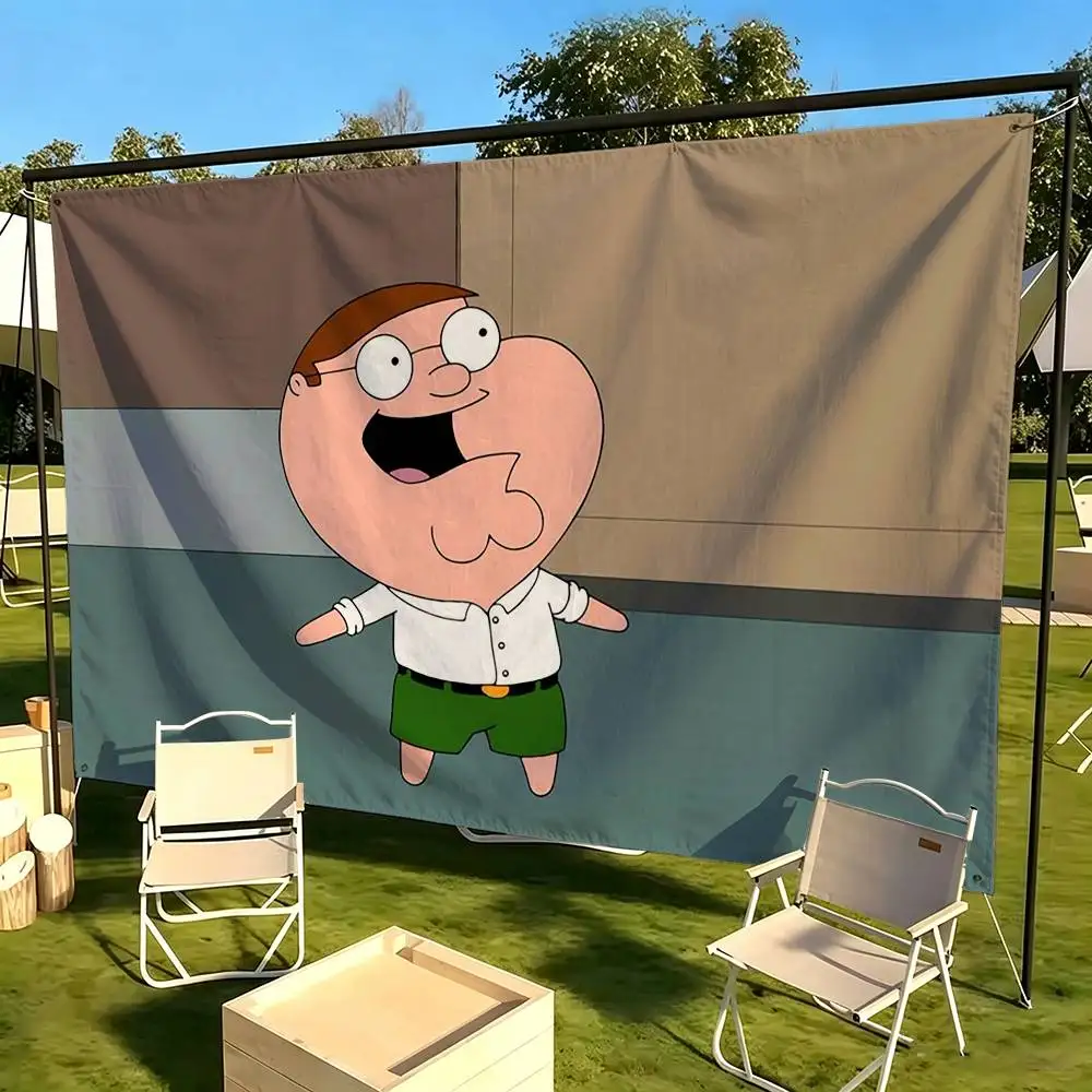 Guy P-Peter GriffinS  Flags Wall Hanging Tapestry Outdoor Garage Room Decorative flag Background Blanket