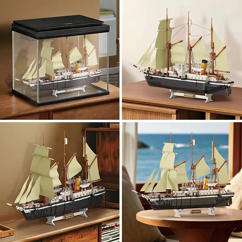 New 10335 Endurance Explorer Ship Moc Building Blocks Toys Birthday Gift For Children Kids suitable for various occasions craf - view 5