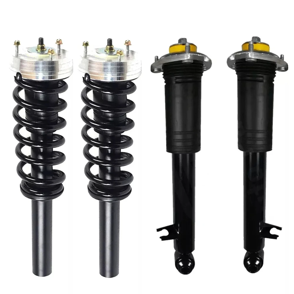 4Pcs Front Rear Shock Struts Assys For BMW X5 X6 E70 E71 xDrive35i 50i 2007-2014 31316783016 33526781921