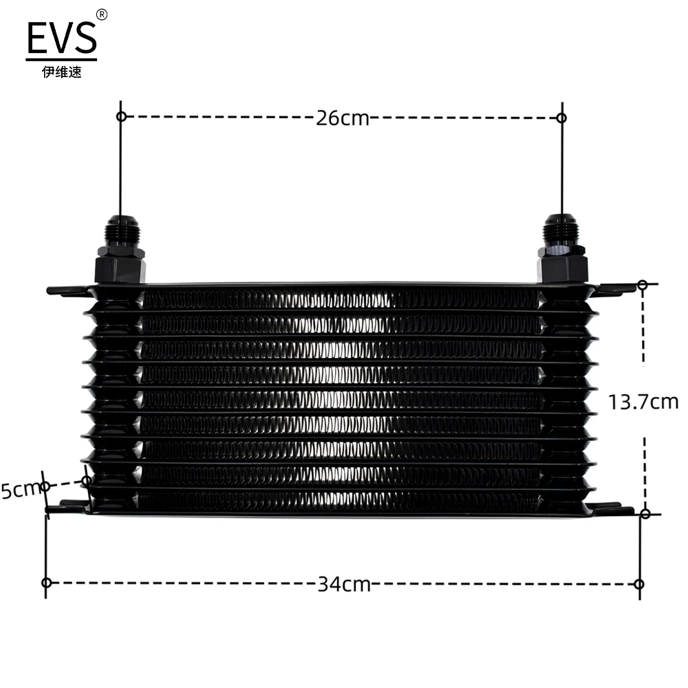 For Nissan Fairlady 350Z Z33 3.5L VQ35DE 370Z Z34 3.7L VQ37VHR Engine Oil Cooler Kit Car Modification Oil Radiator Kit