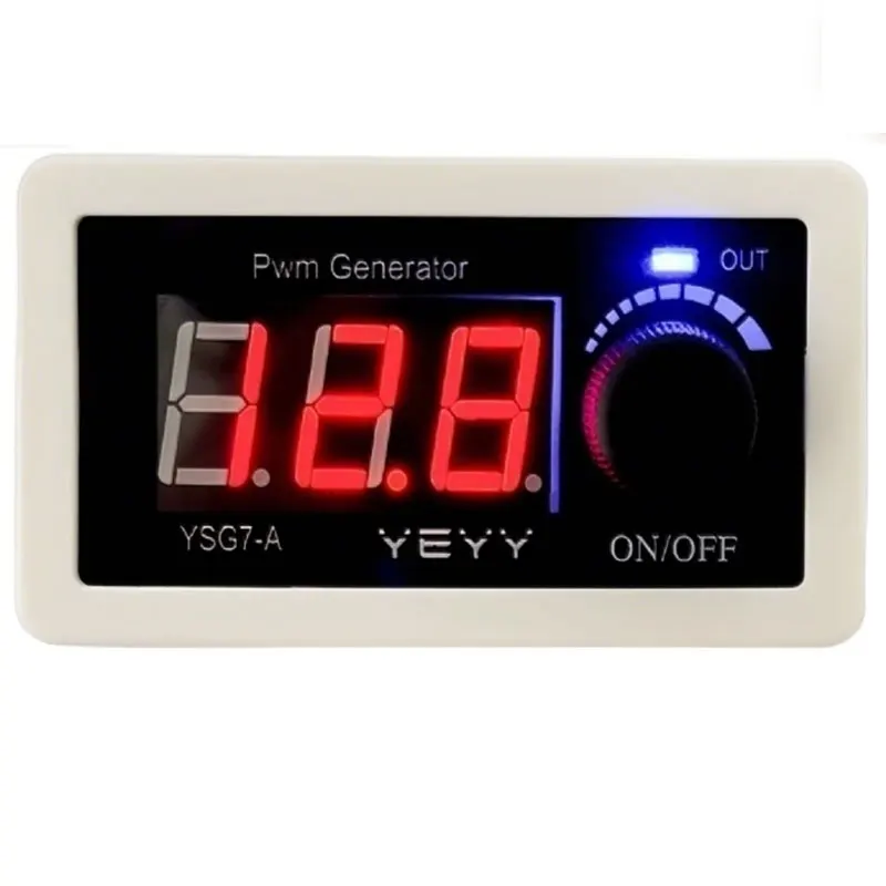 PWM Signal Generator Speed Controller Drive Module Controls Pulse Frequency And Duty Cycle, Square Wave And Rectangular Wave