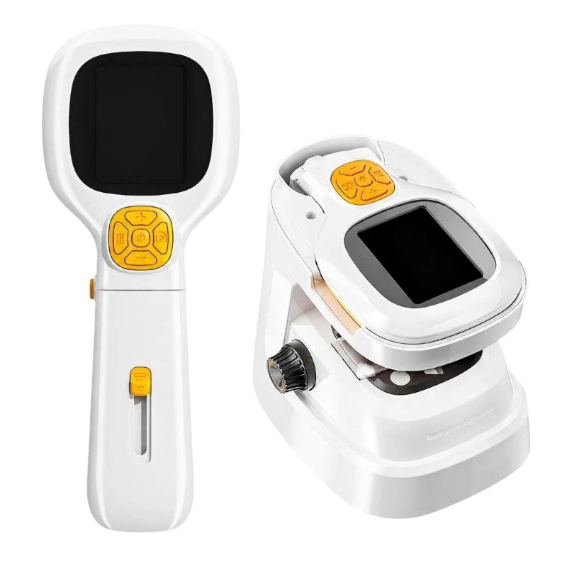 Digital Microscope with 2-Inch Screen, 1000x Magnification, Physical Buttons, ABS Housing for Science 15UB