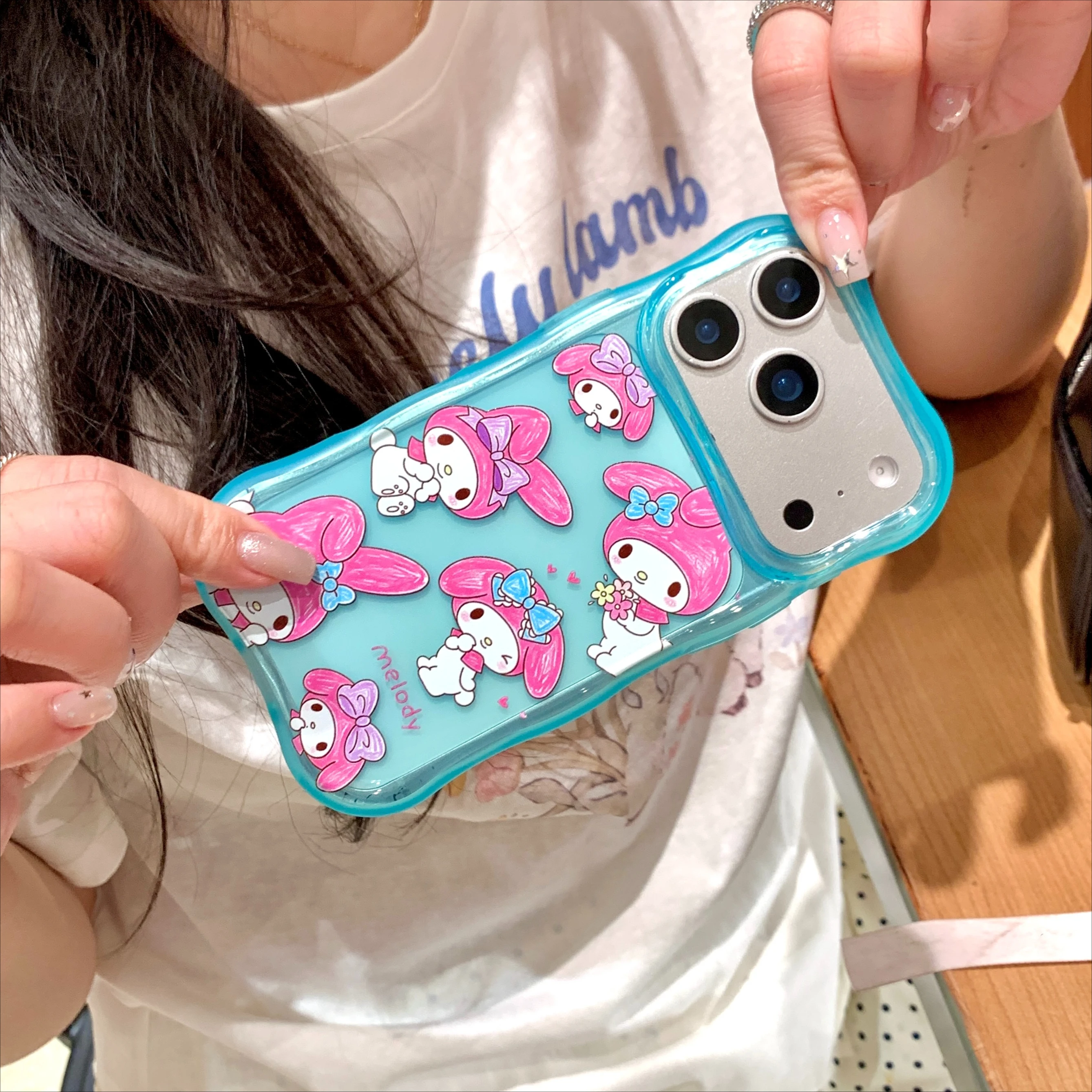 Cute Cartoon Y2K Hello Kitty Mobile Phone Case for IPhone 17 Pro Max 17 Pro 16 Pro Max 17 16 15 Pro Max Phone Case view 3