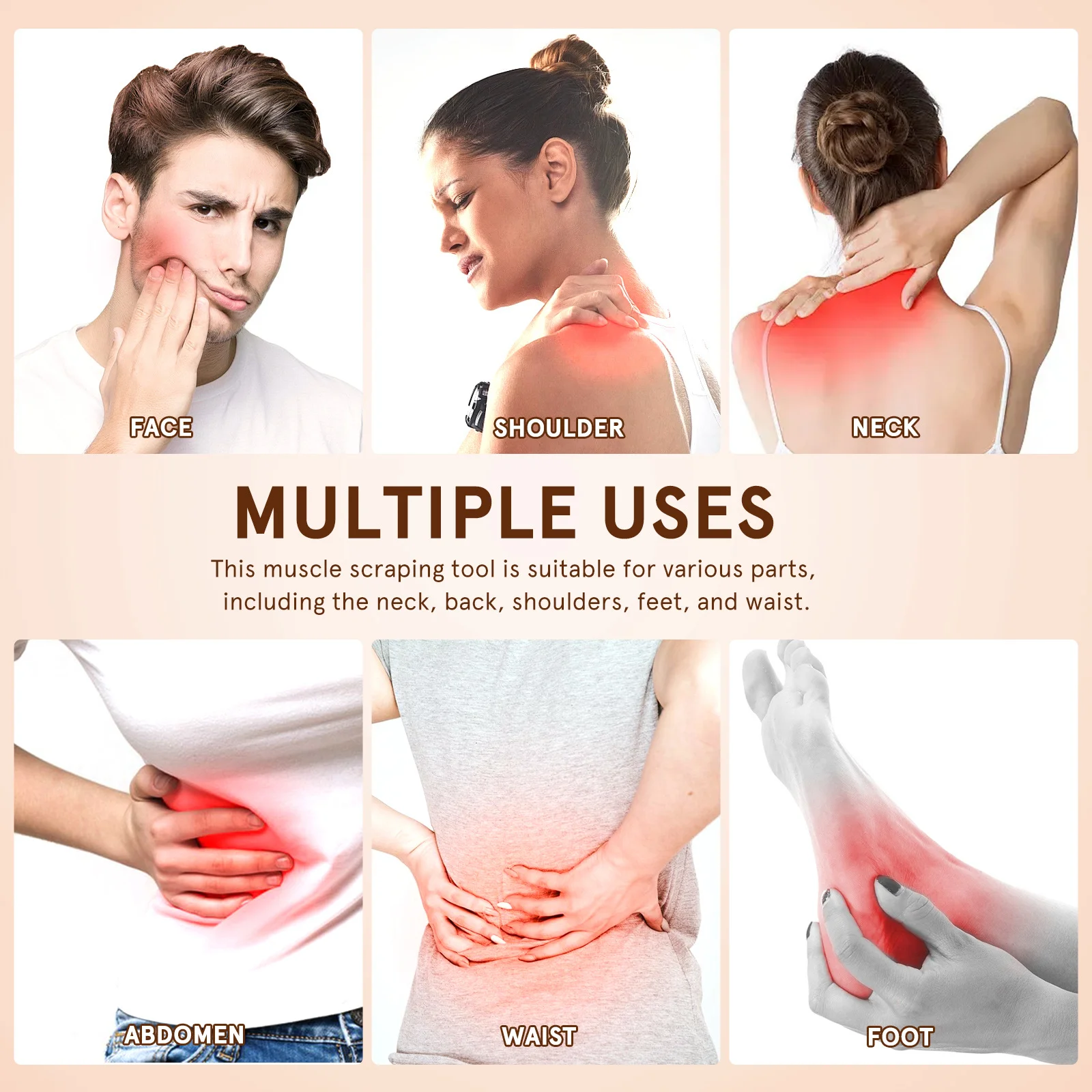 

Muscle Scraper Tool Wooden Thai Massage Board For Neck Shoulder Back Feet Wood Guasha Scraping Plate Massaging Tool Spa Therapy