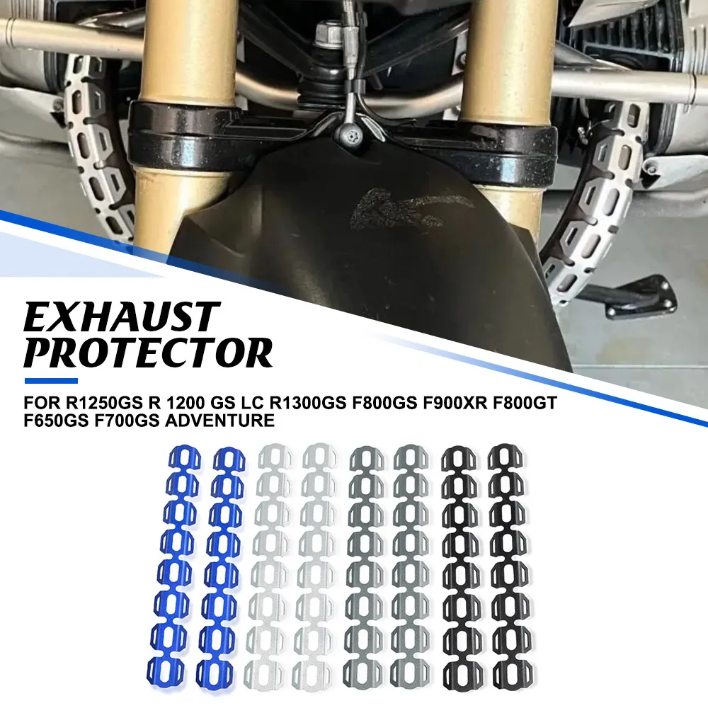 

FOR BMW R1250GS R 1200 GS LC R1300GS F800GS F900XR F800GT F650GS F700GS Adventure Exhaust Pipe Protector Heat Shield Cover Guard