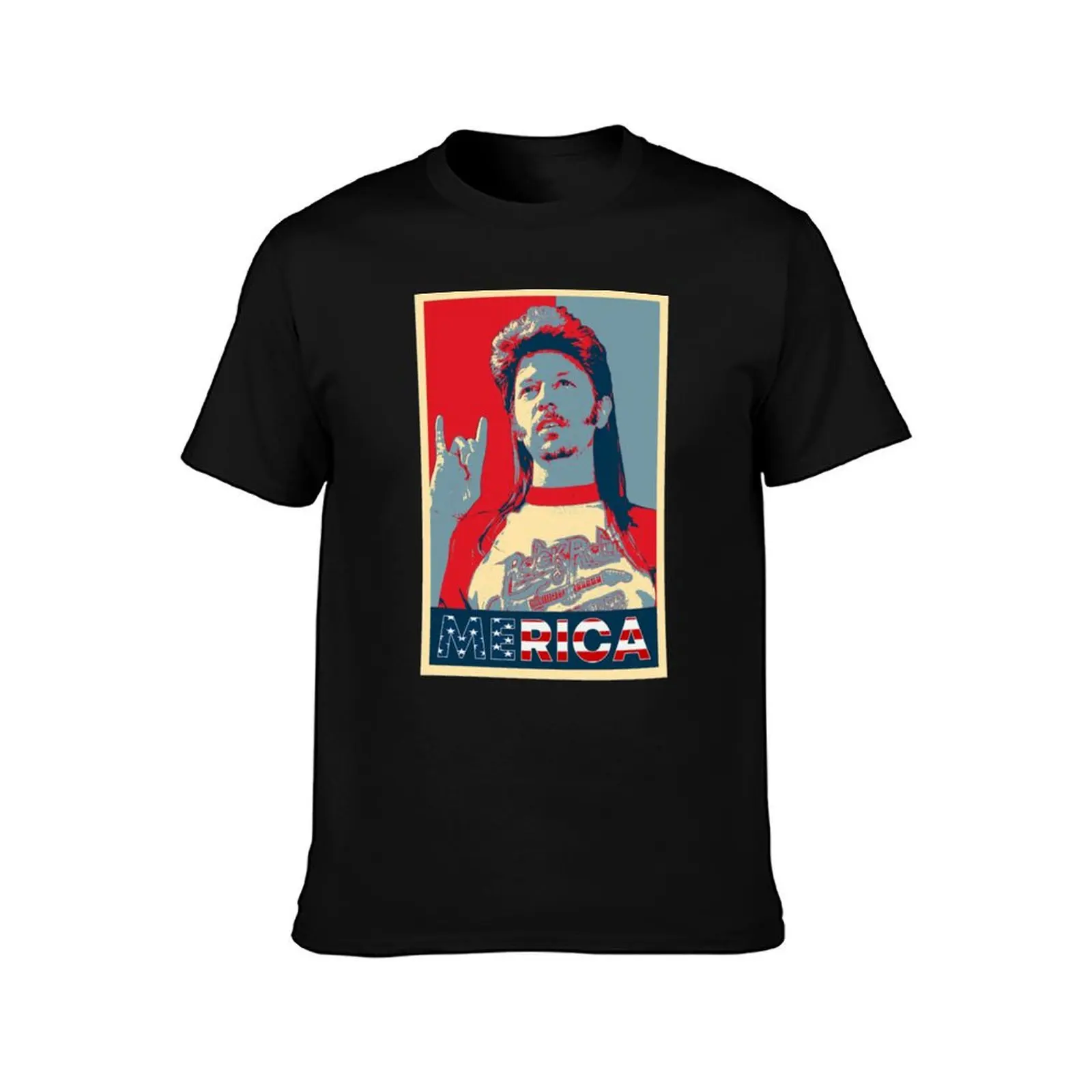 Hope style Joe Dirt Merica 4th of july T-Shirt Anti-Fade Casual Tee Shirt