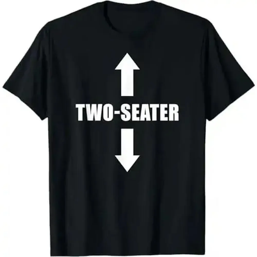 Vintage Two Seater Arrows Funny College Humor Shirt, Funny Mens T-Shirt, Sarcastic Shirt For Men, Funny Saying Shirts, Cool Gift for Him Graphic tees