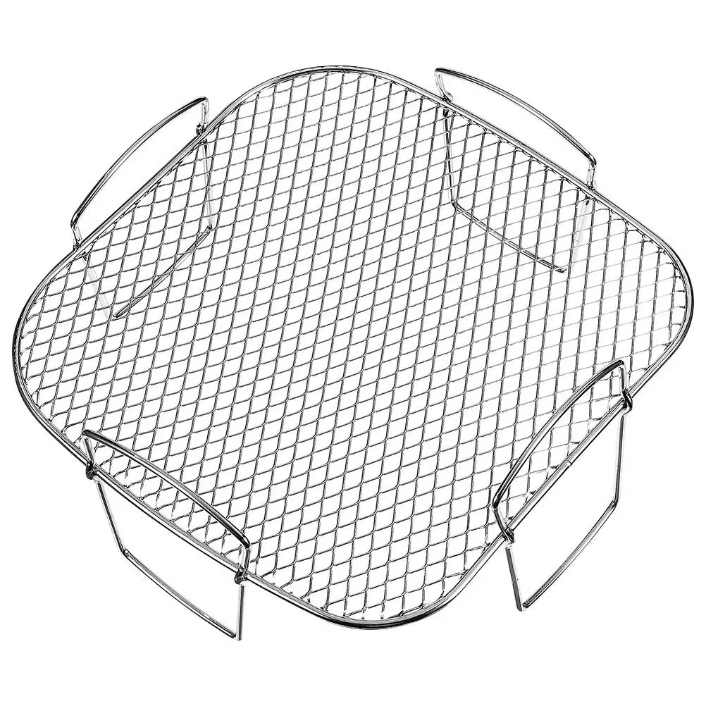 Rejilla para freidora de aire, soporte de acero inoxidable para asar, para secar frutas y carnes, deshidratador, accesorio de cocina, suministros de cocina