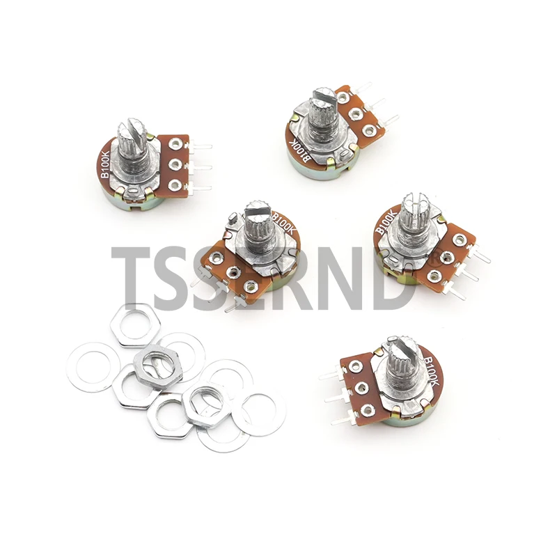 5PCS WH148 15Mm 3Pi… - image