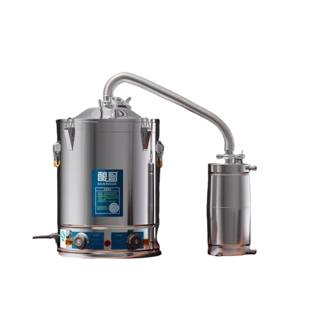 Electric Heating 30 Liters Home-use Small Brewing Machine Equipment,  Automatic Fermentation and Distillation Machine