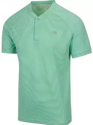 Three Sixty Six Collarless Golf Shirts - Men’s Casual Dry Fit Short Sleeve Polo, Lightweight and Breathable Gym Sports Fitness