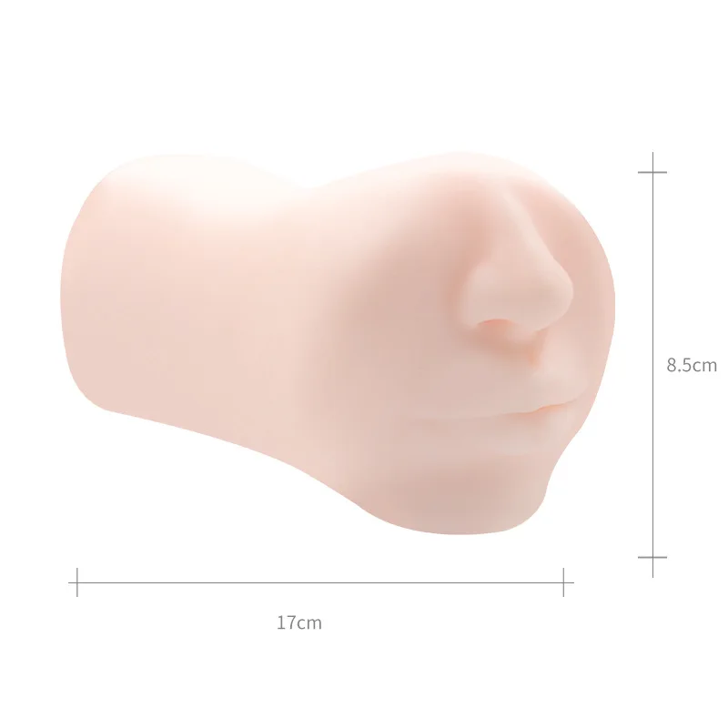 Japan Anime Male Masturbator Deep Oral Sex Doll Silicone Artificial Vagina Sex Toys for Pocket Pussy Adult Supplies 18