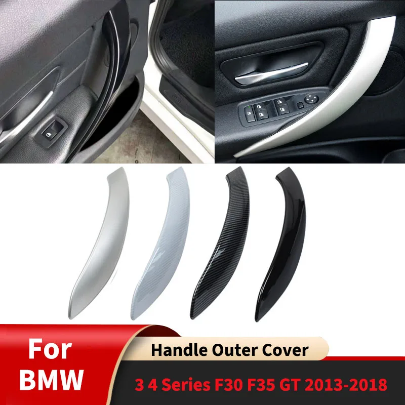 

Набор из 2 шт./4 шт. для BMW 3 4 серии F30 F35 GT 2013-2018, ручка, внешняя крышка, отделка внутренней двери, аксессуары, детали интерьера