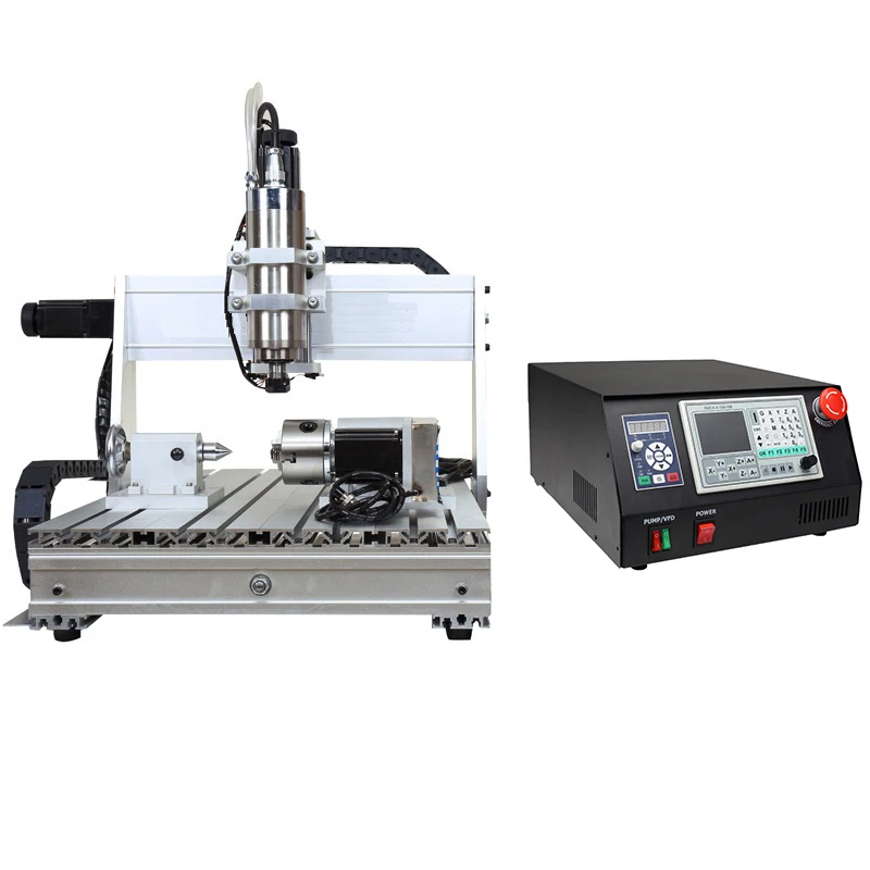 CNC 6040 4 Axis DSP mini wood Router Engraver Machine 1500W milling machine no need connect PC laptop