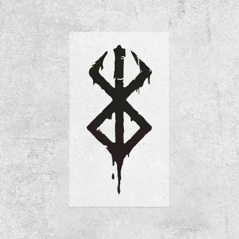 1PC Berserker Motorcycle Sticker Vinyl Decal for Motorbike Helmet Side Panel Car Window Electric Scooter Decoration image 5