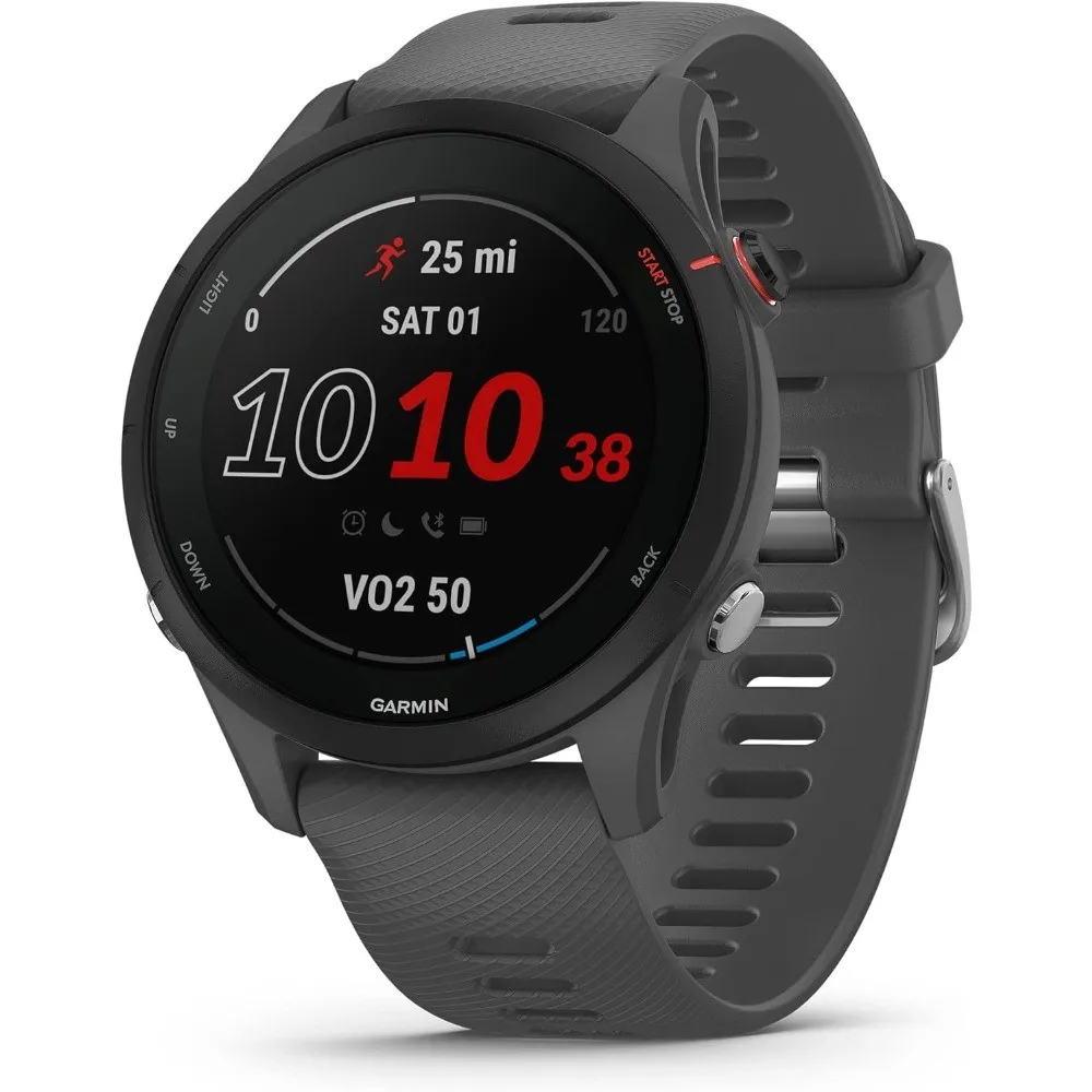 Garmin Forerunner 255 46mm Sports Smartwatch with 1.3-Inch Color Screen, 14-Day Battery, Calorie Monitor, RAM, Bluetooth, Wi-Fi, 5ATM Water Resistant - Image 3