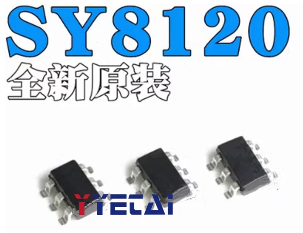 10PCS SY8120B1ABC screen printed WB SY8120 synchronous buck DC-DC voltage regulator chip SOT23-6