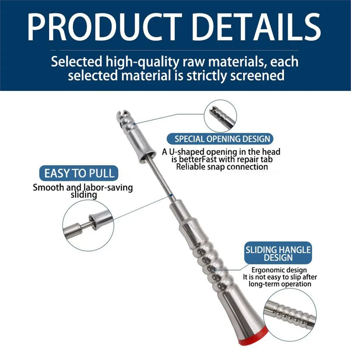update. 31-44CM Telescopic Small Pull Hammer for Car Dent Repair with Built-in Spring Anti-Skating Hail Pull Hammer Tool Sets