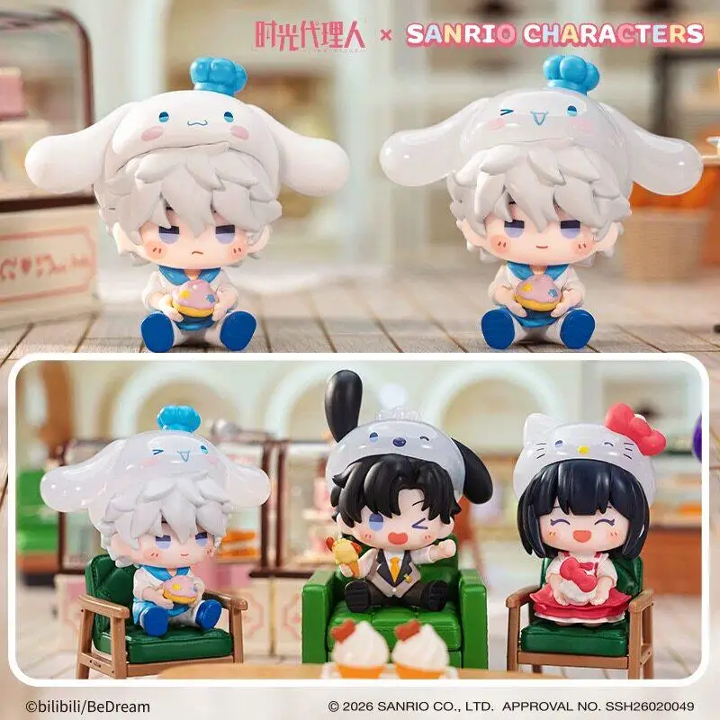 

Official Sanrio hellokitty Kuromi Characters Jelly Style Mini Blind Box Figures Cute Collectible Desktop Decorative Ornaments