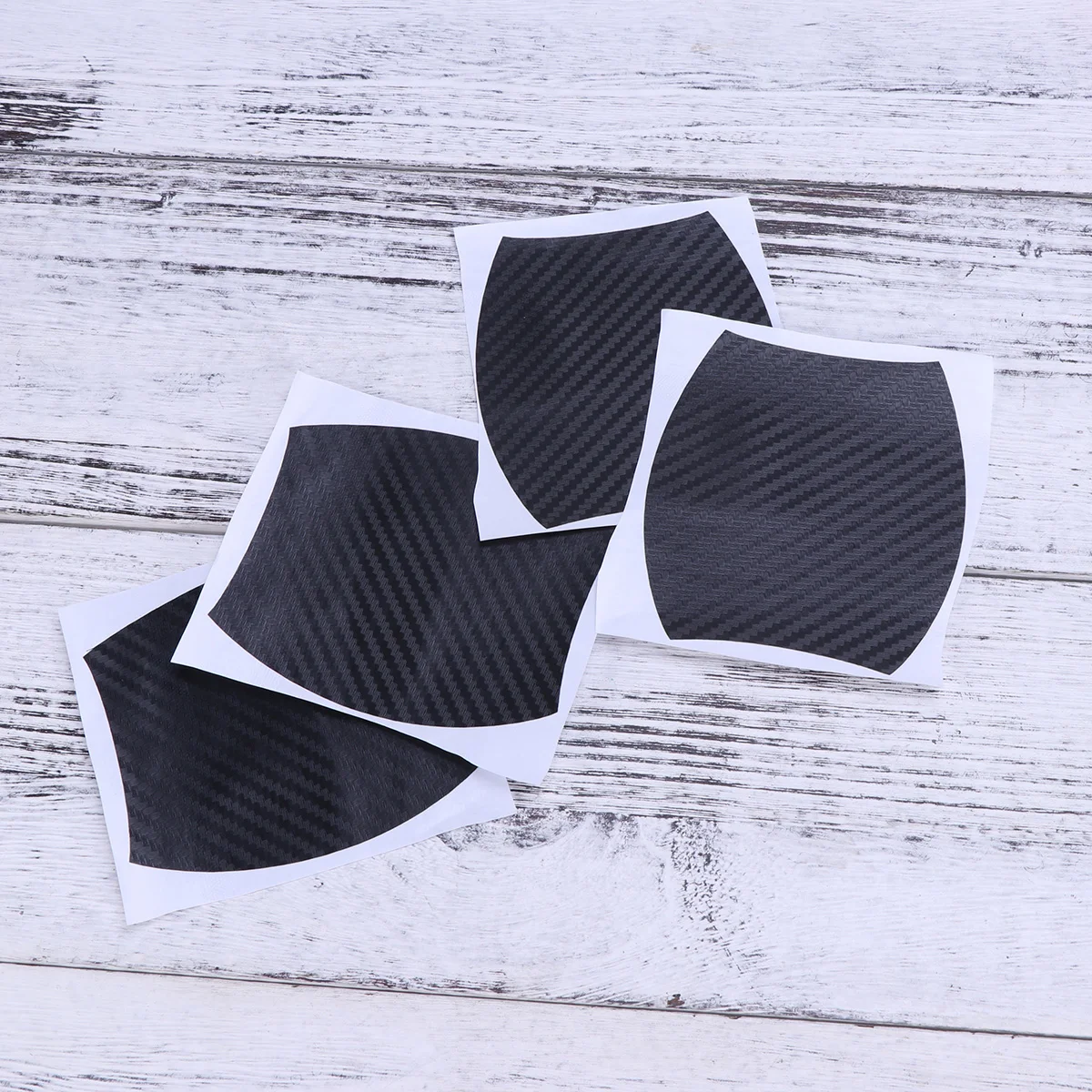 

4Pcs Carbon Fiber Door Handle Protector Film Durable Car Handle Scratch Resistant Car Door Scratch Protection Sticker