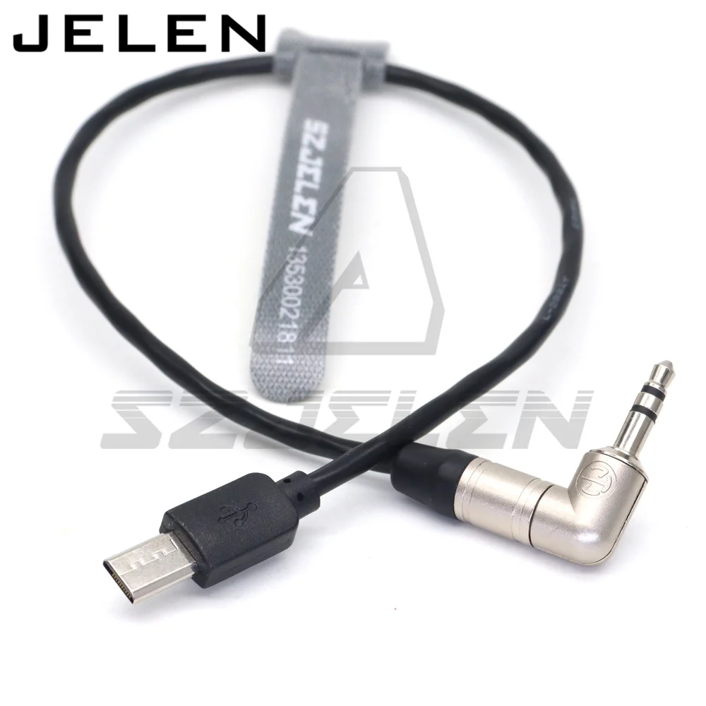 Sony FX3 FX30 A7M3 A7M4 A7S2 A7S3 A1 Time code cable micro-USB TO 3.5, DIN1.0/2.3, BNC, 0B 5pin