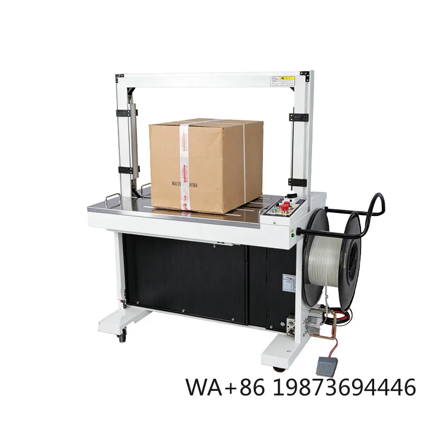 PP Strapping Machine With Adjustable Tension, Foot Pedal Control For Carton Packing Work