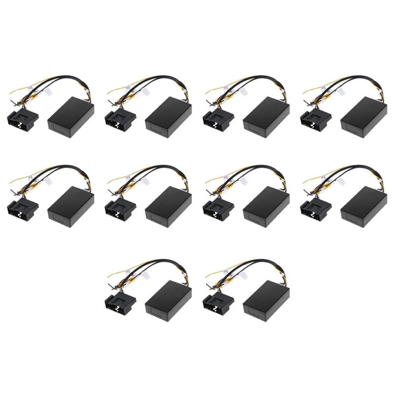 

10X RGB To (RCA) AV CVBS Signal Converter Decoder Box Adapter For Factory Rear View Camera Tiguan Golf 6 Passat CC