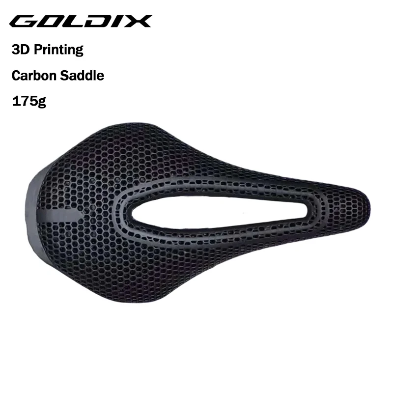 

GOLDIX Bicycle parts 3D Printing Bike Carbon Saddle Ultra Light Highway MTB Racing Saddle Bicycle Cushion
