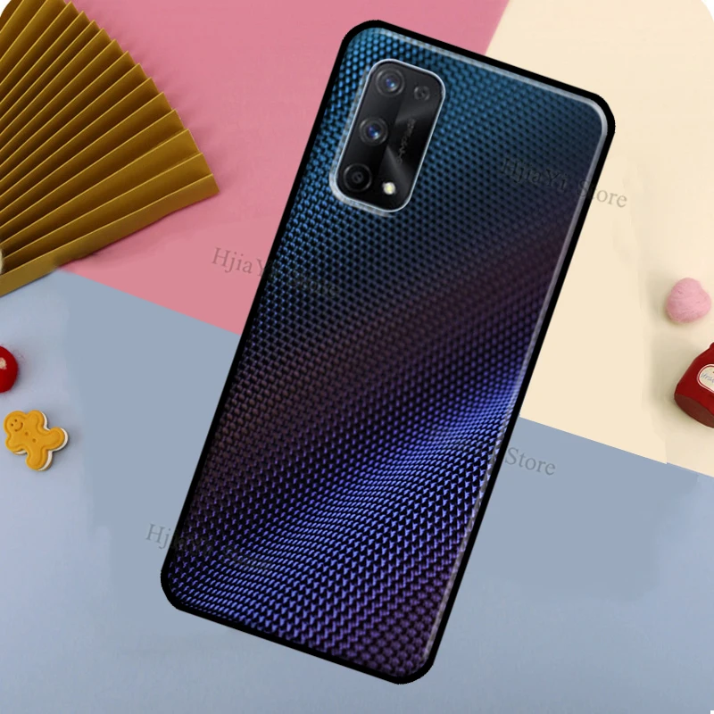 Xe Ô Tô Carbon Cibre In Dành Cho Realme 8i 9i 8 9 Pro C21 GT Neo 2 Master Bao Da Cho OnePlus 9R 8T Nord2 9 10 Pro