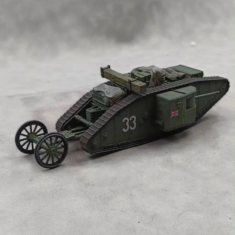 1/72 British Mark heavy tank , SLA Printing Hand-Colored Finished Model Decorative Ornament