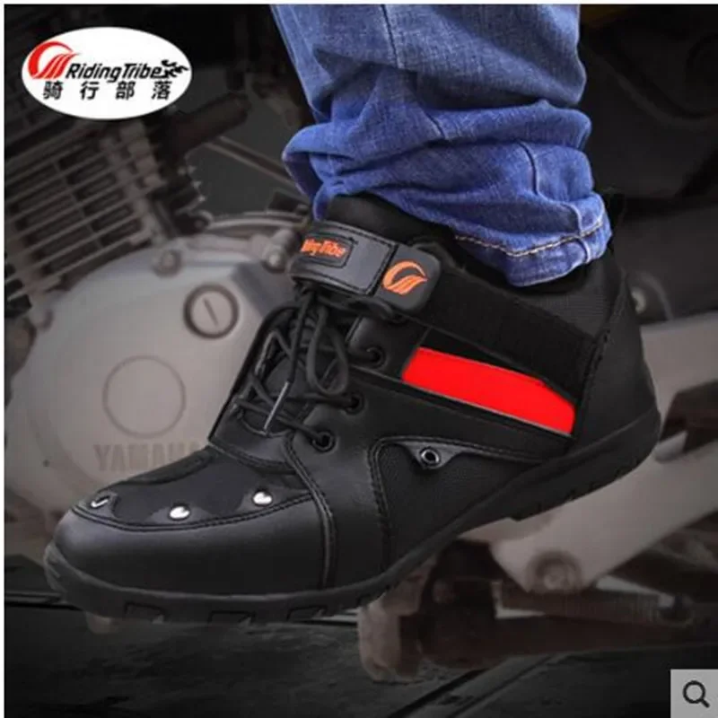 Riding Tribe Motorcycle Riding Boots Locomotive Motocross Racing Shoes Anti-fall Knight Men Women Summer Four Seasons