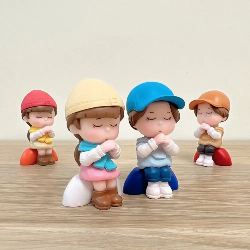 

Car Desk Accessories Cute Figurines Miniatures Girl Boy Landscape Ornaments Lovers Creative Lovers Gifts Car