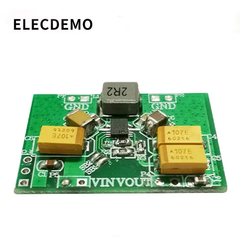 TPS63020 Module Automatic Buck-Boost Power Module Board 2.5V 3.3V 4.2V 5V Lithium Battery Low Ripple