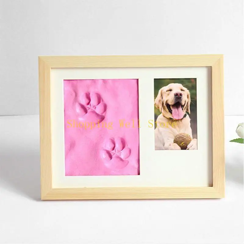 KX4B PAW PRINT DOG FRAME PET MEMORIAL TICHAL FREAL