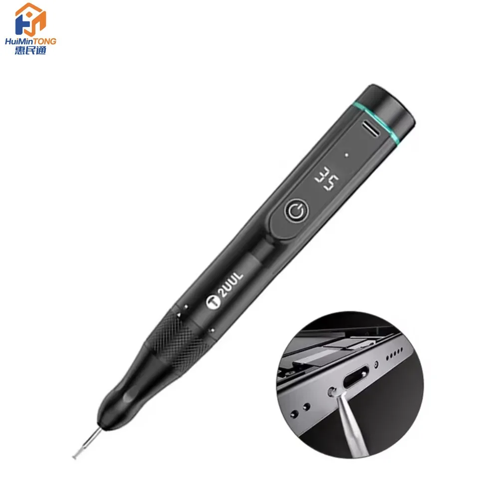2UUL DA84 CVT Phone Repair Polishing Pen Universal Mobile Pad/Chip/IC PCB Grinding Frame Correction Grinder Disassembly Tool