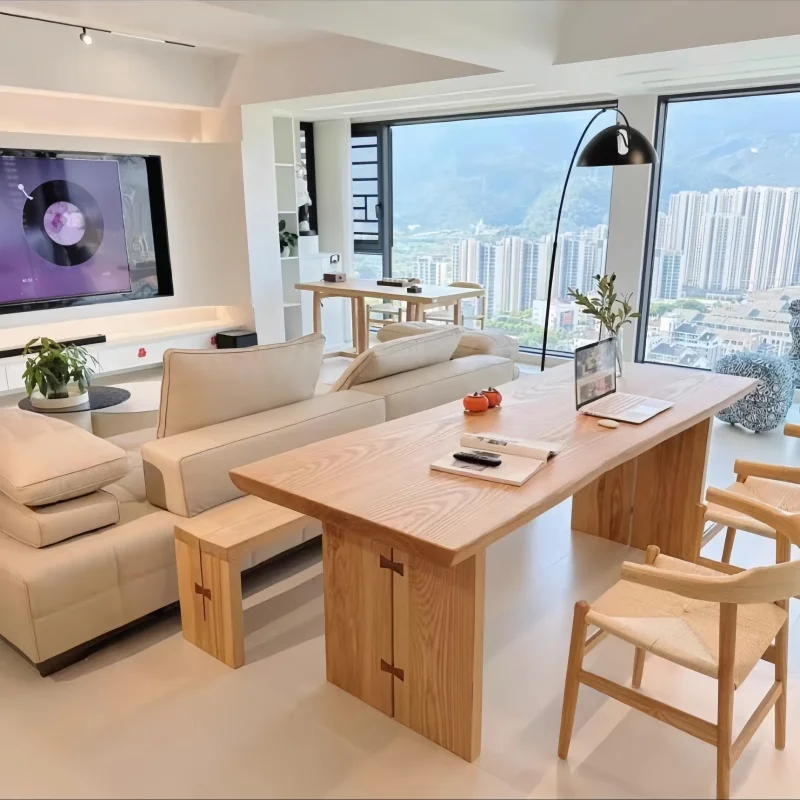 

Japanese Center Dining Table Base Decorations Space Saving Dining Table Kitchen Dinette Modern Mesa De Jantar Furniture Home