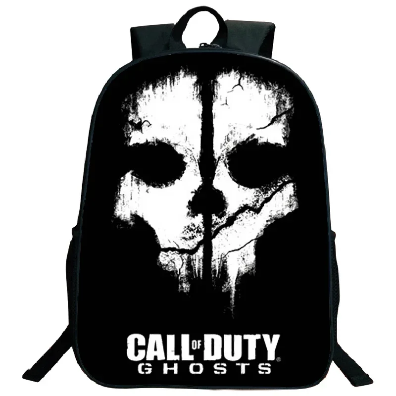 حقيبة ظهر ذات سعة كبيرة مطبوعة من Call Of Duty Warzone حقيبة مدرسية بنمط رائع للمراهقين حقيبة سفر للأطفال حقيبة كتب Mochlia